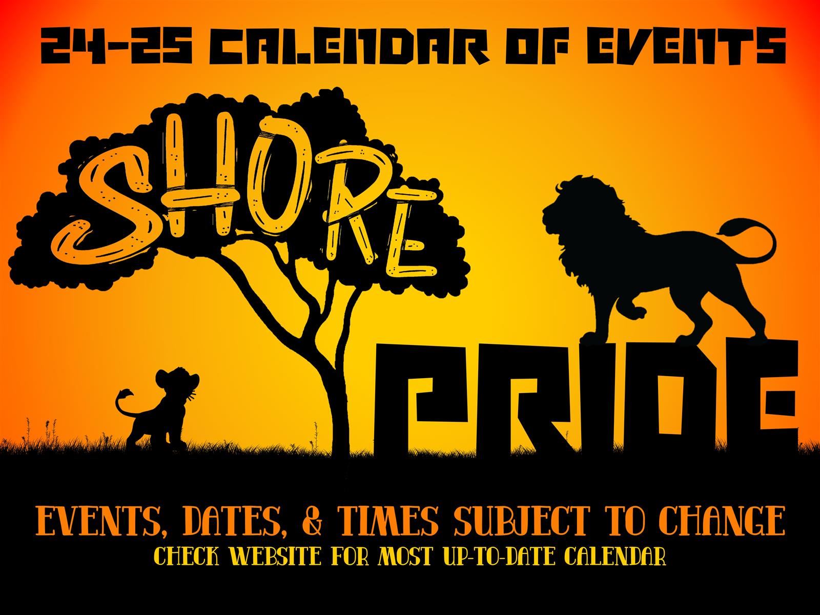  24-25 Calendar of Events